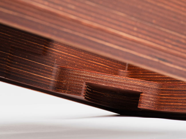 Inside the Linn Bedrok LP12 plinth showing its precision-engineered internal structure