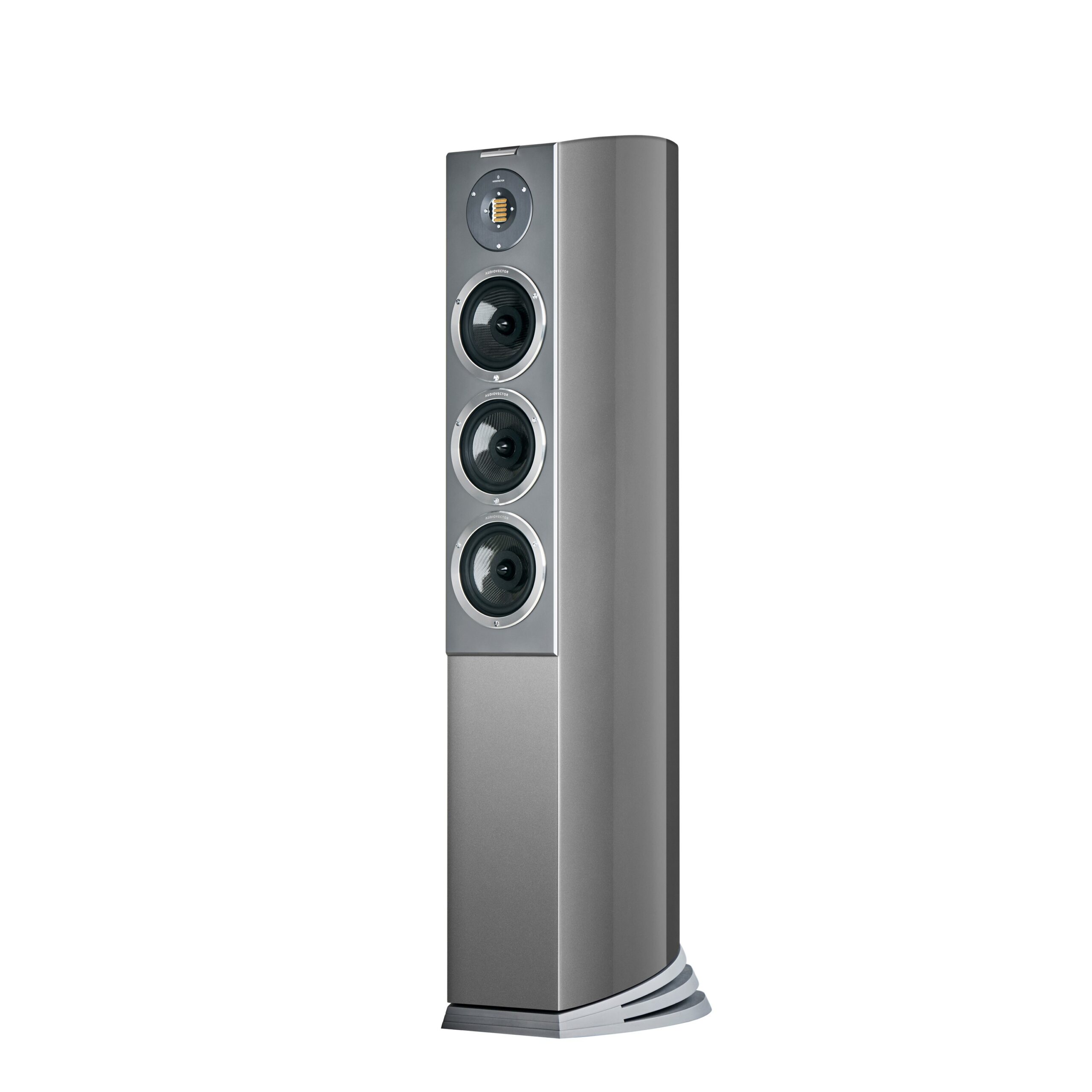 Audiovector R 8 Arreté loudspeaker in grey piano finish