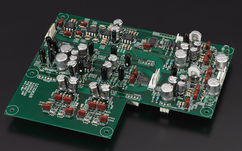 luxman 509x buffer circuit detail luxman 509x buffer circuit detail