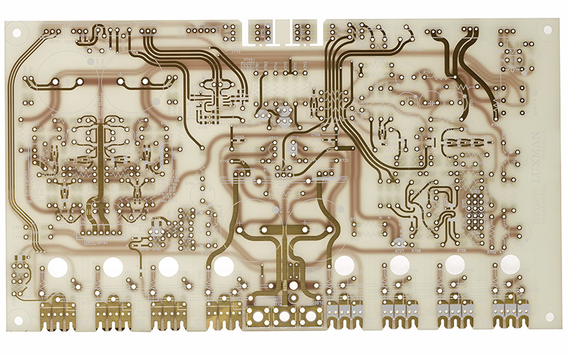 luxman 509x pcb circuit detail luxman 509x pcb circuit detail