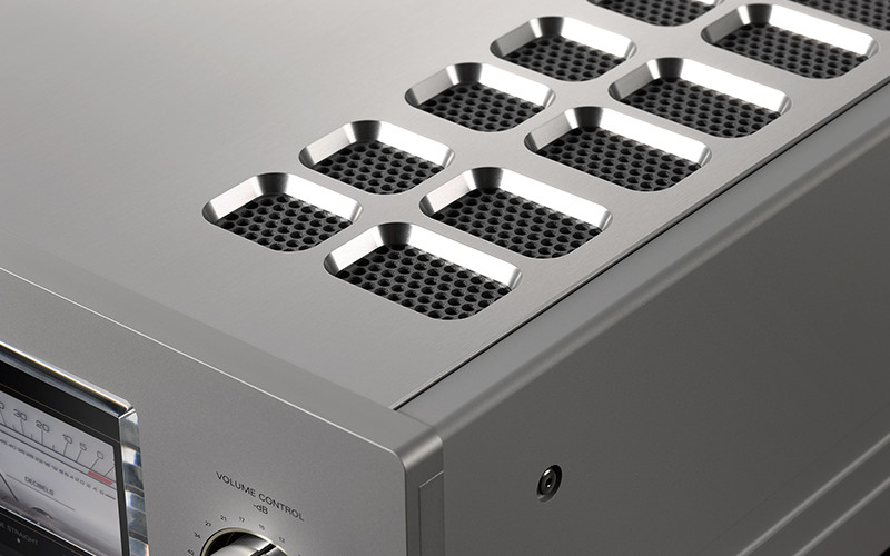 luxman 509x top detail luxman 509x top detail